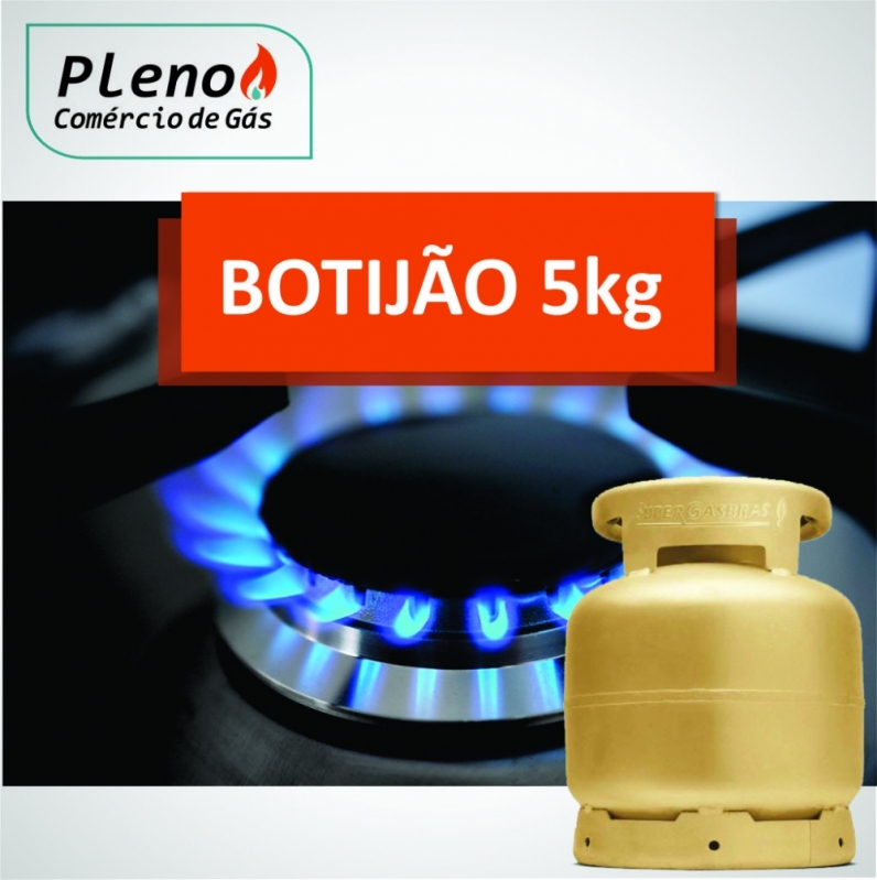 Distribuidor de Botijão de Gás de 5kg Conjunto Habitacional Sanenge - Botijão de Gás de 5kg