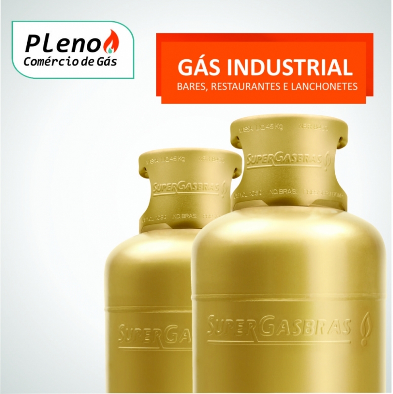Gás Industrial Glp Valor Conjunto Residencial Planvile - Gás Industrial Grande