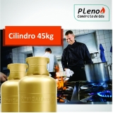 cilindro de gás 45 quilos preços Jardim Hanover