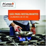 gás para cozinha industrial Chácara Paulista