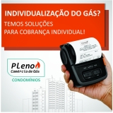 individualização gás condomínio Conjunto Residencial Planvile